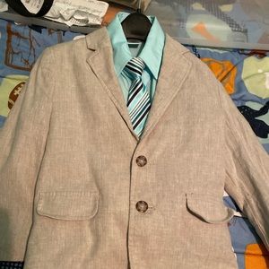 Boys Khaki Suit Size 6